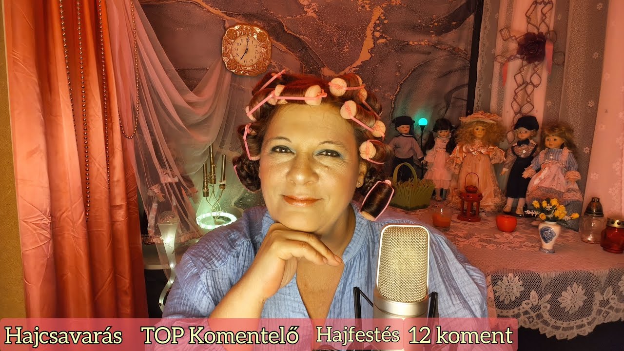 Összefoglaló-hajfestés/csavarás|TOP Komentelő|Magyar ASMR