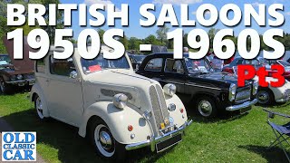 Classic British saloon cars of the 1950s & 1960s Pt3 - Daimler, Vauxhall, Wolseley, Hillman etc