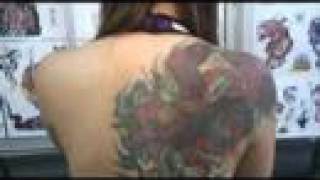 Thailand Exotic Asia Lady Body Art Tattoo Studio Mui & Oil