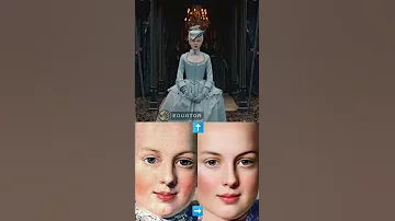 Historical Drama Film Marie Antoinette But Queen Is Played By Her Historical Prototype 