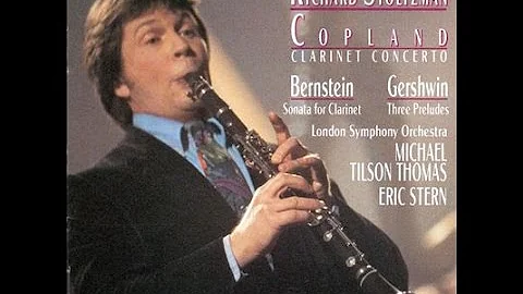 Bernstein: Clarinet Sonata / Stern  Stolzman  Lond...