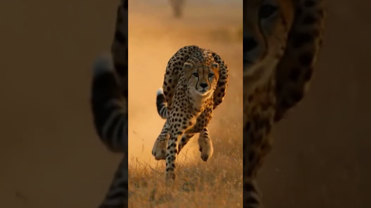 Cheetah vs. Elephant: Close Encounter 🐘💨