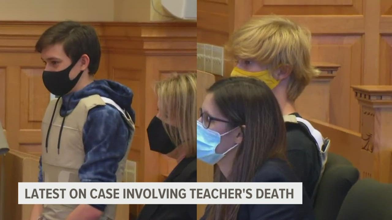 Hearing for one Fairfield teen delayed in teacher death case - YouTube