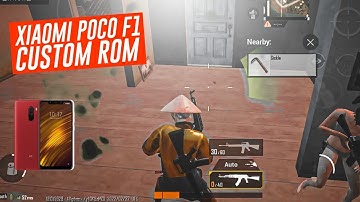 Stable 60FPS🔥 After installing Corvus ROM & Genos Kernel | Pocophone F1 PUBG MOBILE 60 FPS Gameplay