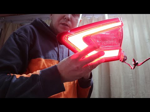 ford fusion - замена молдинга и ремонт фонаря