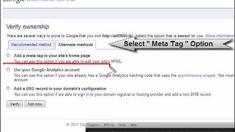 Verify Your WordPress Website in Google Webmaster Tools ??