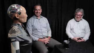 The Magic of AI with Matt Hausmann (Dell EMC) &amp; Sophia the Robot at O&#39;Reilly AI Conference NY 2019