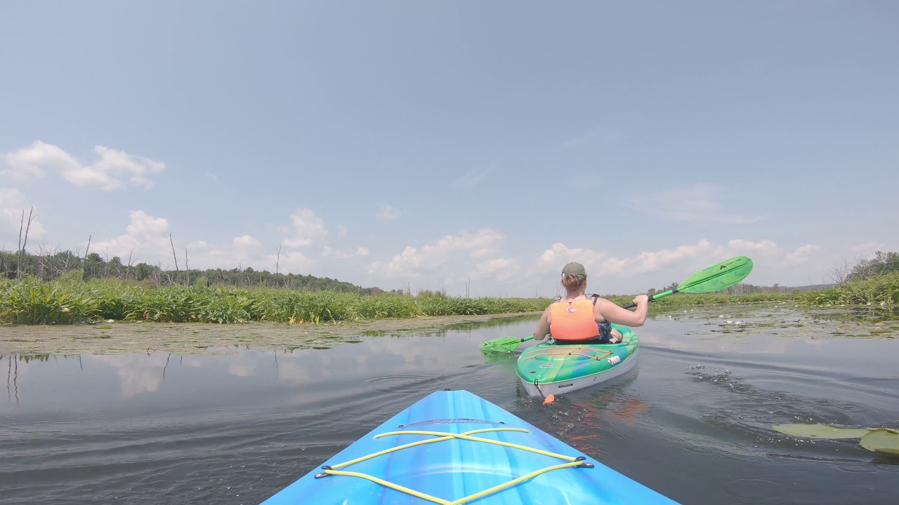 kayak 2019 NY Round Lake Preserve - YouTube