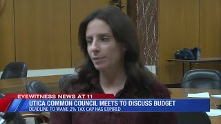 Utica City Budget Debate Continues With Common Council Meeting