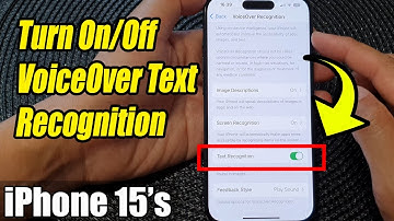iPhone 15/15 Pro Max: How to Turn On/Off VoiceOver Text Recognition