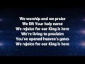 The King is Here - Kim Walker-Smith w/ Lyrics