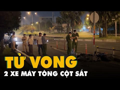 Video Hai vụ xe máy tông cột sắt lúc rạng sáng ở Thủ Đức, 2... - youtube