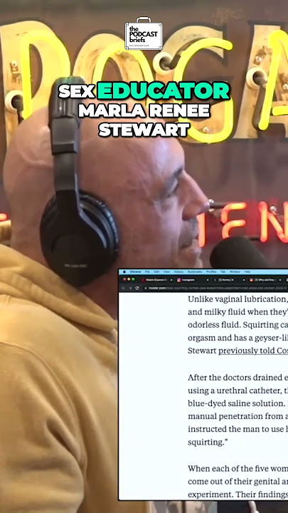 Joe Rogan & Stavros Halkias / The Fascinating World of Female Squirting LOL! #joerogan