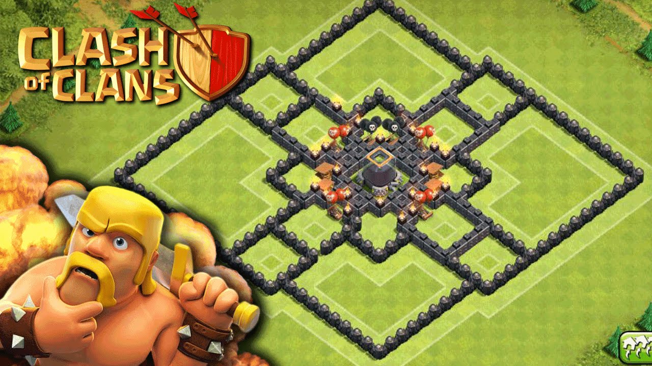 Coc Best Defense Layout Th8 Coc Best Defense Layout Th8