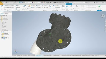 Piping Design in Autodesk Inventor | Intro with Flanges, Elbow Pipes & Valves