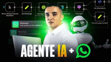Crie Seu Próprio AGENTE de IA que Vende SOZINHO no WhatsApp (Passo a Passo)