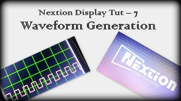 Nextion Display tutorial #7 Displaying Waveform on Nextion