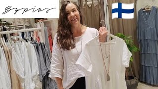 BYPIAS Рай из Льна в Финляндии Самые стильные образы на Лето 2024 показывает Финский продавец Тренды