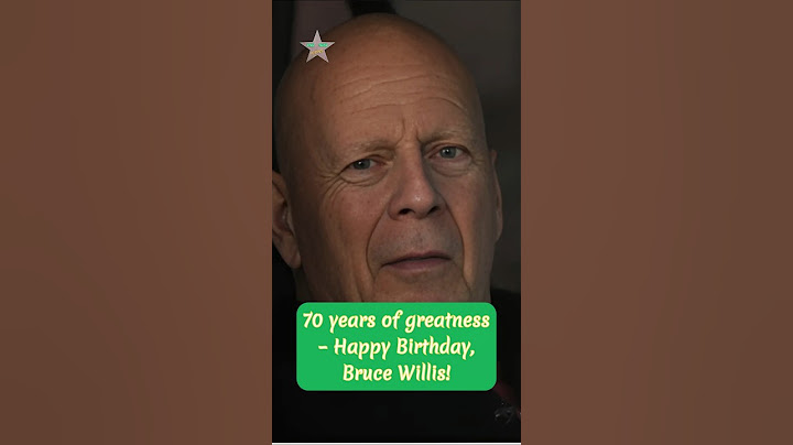 Bruce Willis’ 70th Birthday – A Heartfelt Tribute 💖
