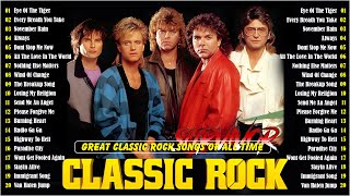 Classic Rock Songs 70s 80s 90s | AC/DC, Survivor, Metallica, Bon Jovi, Queen, Whitesnake