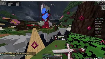 Hacking in MushMc Skywars is fun w/Skuur