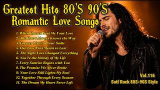 Romantic Love Songs 💖 80s 90s Soft Rock Ballads Vol. 116 - Original Songs by Emotional Tunes 💖 screenshot 3