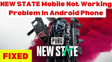How To Fix NEW STATE Mobile Not Working Problem In Android Phone