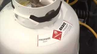 Hydrogen Propane Flame Comparison