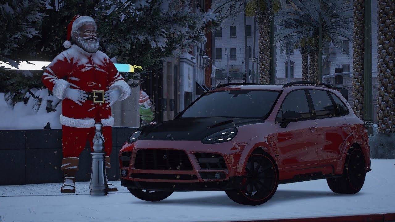 Uber Porsche Cayenne Turbo Mansory - NaturalVision Evolved GTA 5