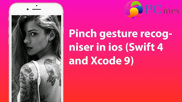 Pinch gesture recogniser in ios (Swift 4 and Xcode 9)