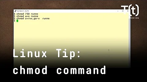How to use the chmod command: 2-Minute Linux Tips