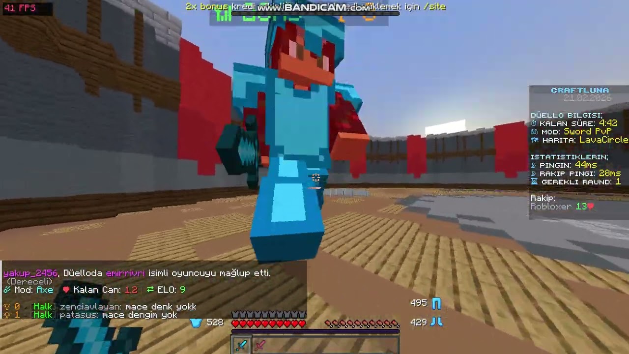 Minecraft Sword PvP @YTAlixpro20