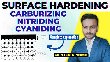 Surface Hardening Process | Carburizing | Nitriding | Cyaniding | Mechanical Engineering  Dr. Shaikh