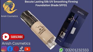 Becute Lasting Foundation l ANISH COSMETICS | becute foundation | becute foundation review | face screenshot 4