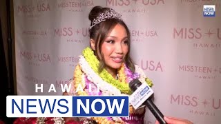 Maui's own Savannah Gankiewicz accepts title of Miss USA