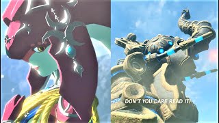 "All Mipha's Secret Dialogue,  Mipha's Diary" Champion Mipha's Song  BREATH OF THE WILD BOTW