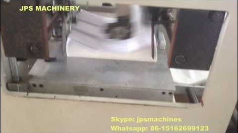 JPS-320ZD label slitter fan folder machine