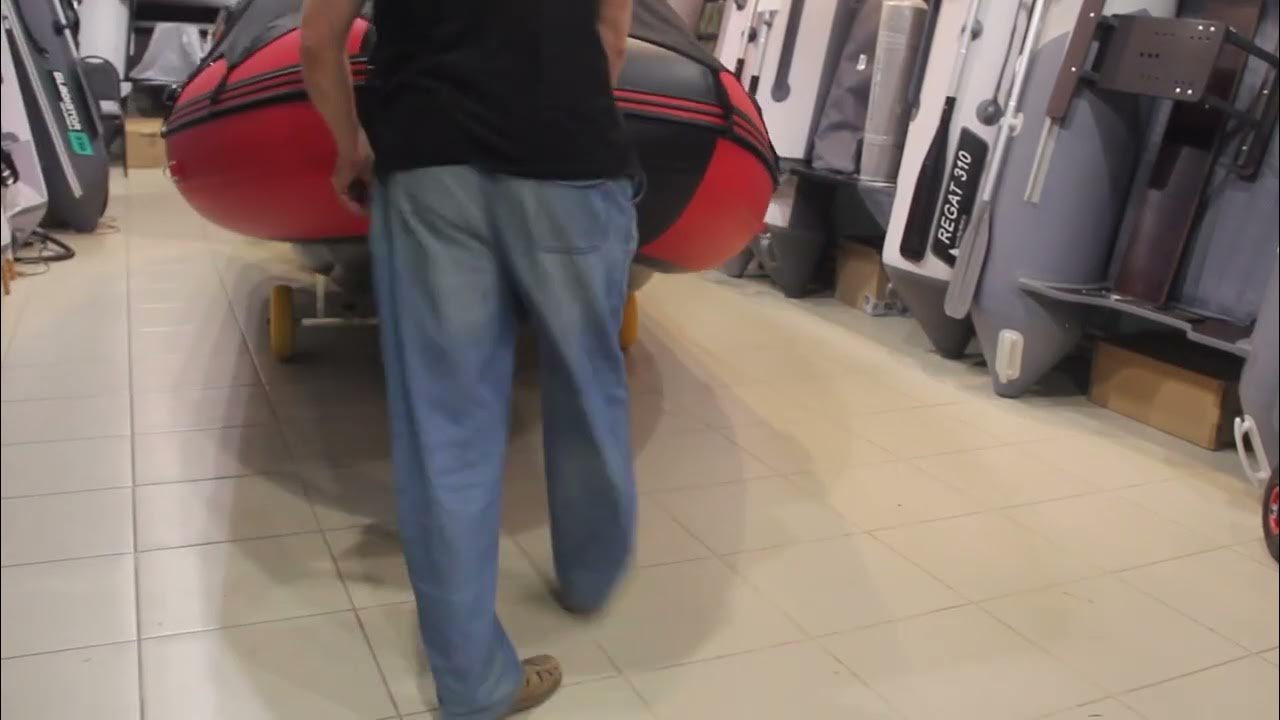 Тележка для ручной перевозки лодки - YouTube