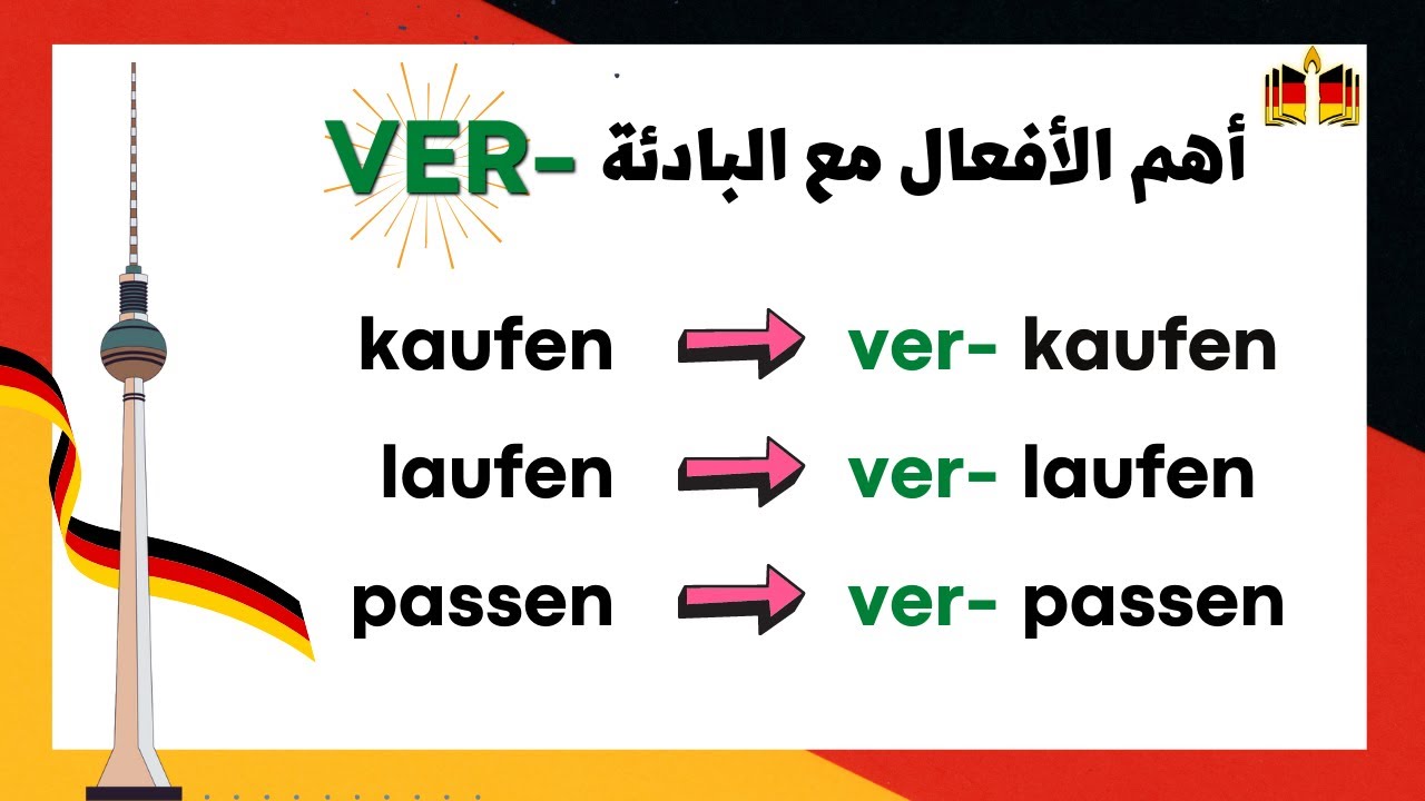 تعلم أهم معاني بادئة الفعل 