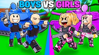 Boys Vs Girls, Who Will Win!?? | Roblox Funny Moments