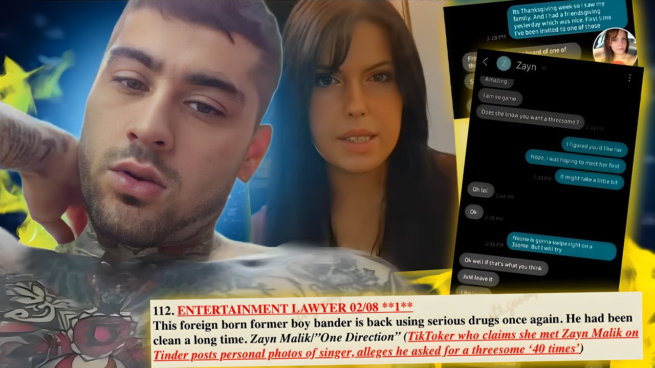 Zayn Malik EXPOSED By Former Hookup for CREEPY Behavior and He RELAPSES