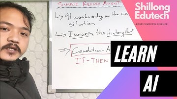 02_Artificial Intelligence... What is a Simple Reflex Agent ?.. Understand through this lecture...