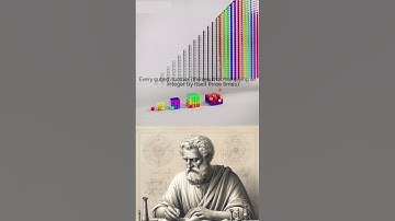 A cube number is always the sum of three consecutive odd numbers.#math #geometry #satisfying #fyp