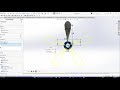 Fan blade create from flex feature in Solidworks