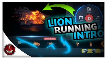 Lion Running Intro In Kinemaster || Hacker Editor
