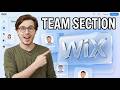 How To Create A Team Members Section In Wix [2026 Guide]