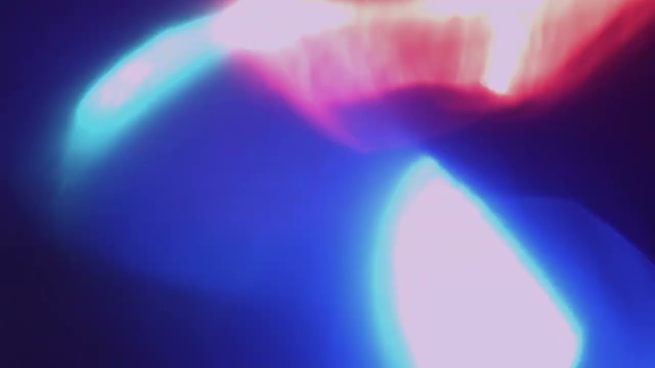 Blue and Red Light Leaks and Lens Flares Overlay on Black Screen 2 | 4K  Free Download