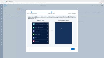Customizing the Navigation Menu in Salesforce Lightning Experience