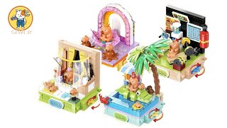 Celebrity LEGO Capybara’s daily life set | Unbox & Build | Unofficial LEGO (Part 1) Profile