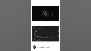 Next Level Particle Sphere Animation|Tech & Coding|Web & App Development #trending #shorts #coding